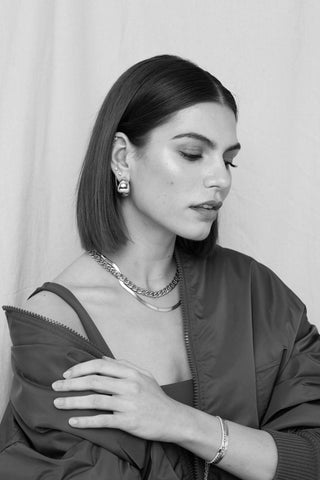 SNAKE CHAIN | CHOKER SILVER