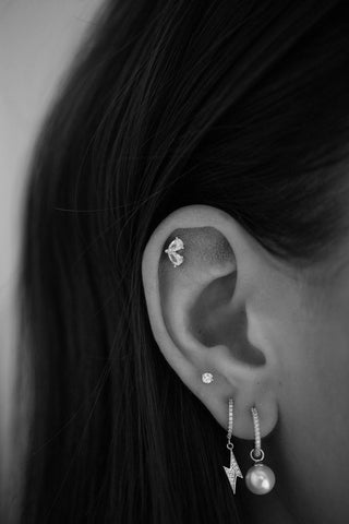 SOPHIE | STUD EARRING SILVER