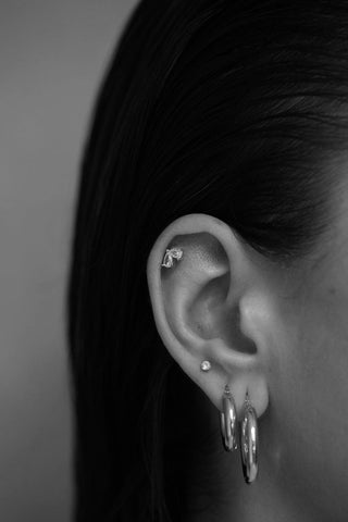 SOPHIE | STUD EARRING SILVER