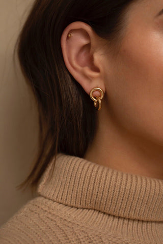 ROUND LINK | EARRINGS