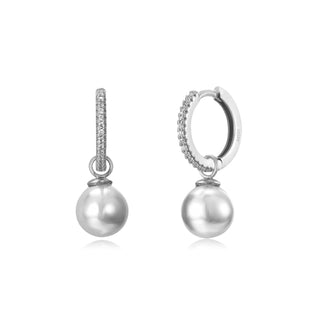 JUNIE | PEARL HUGGIES SILVER