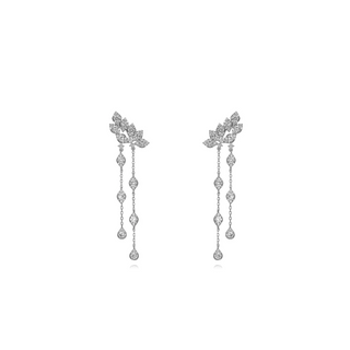 LADY | DROP EARRINGS SILVER