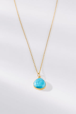 TURQUOISE HOWLITE | NECKLACE