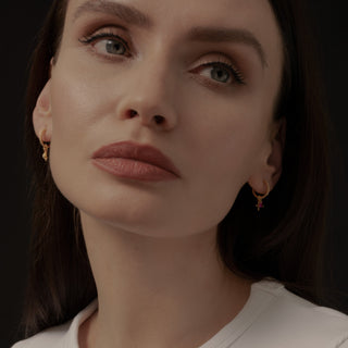 C H A R M // Huggie Earrings from One Dame Lane Jewellery