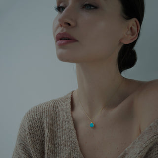 TURQUOISE HOWLITE || NECKLACE