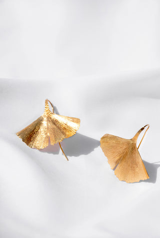 GINKGO | DROP EARRINGS [large]