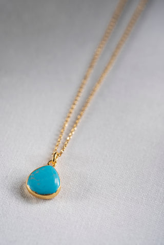 Turquoise Howlite Necklace from One Dame Lane Handmade Jewellery
