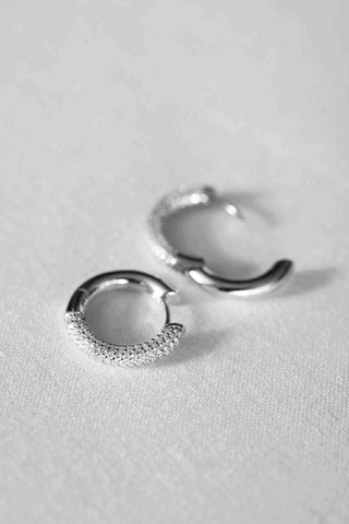Eternity Hoop Earring from One Dame Lane