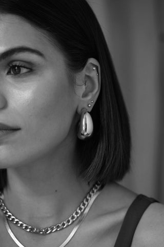 DOT | STUDS SILVER