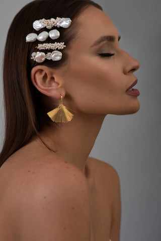 GINKGO | DROP EARRINGS [large]